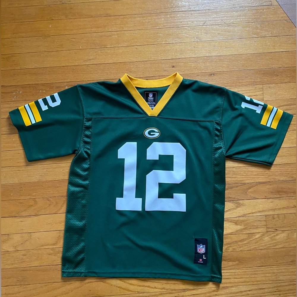 NFL Aaron Rodgers youth Jersey large